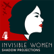 Invisible Women logo, with text, Episode 4: Shadow Projections