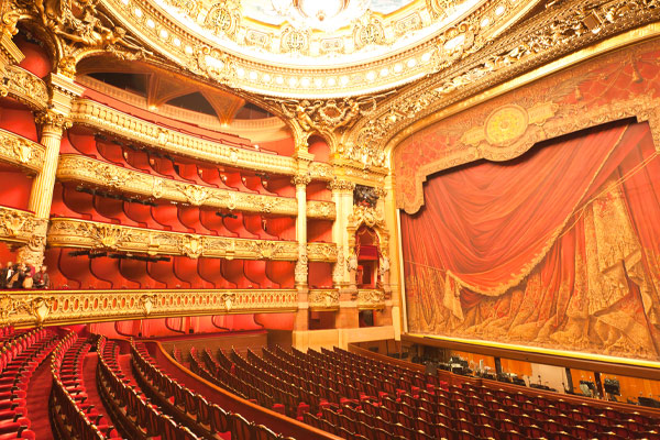 Photograph of the Interior of the Paris Opera