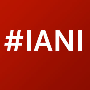 Hashtag IAMI - I am Not Invisible, on a red background
